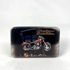 HARLEY DAVIDSON Dyna Super Glide Collector's Tin Two Deck Playing Cards 1999