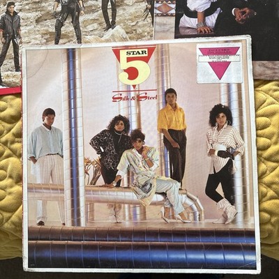 Five star - 3 original album bundle - 1st editions SILK & STEEL LUXURY OF LIFE 