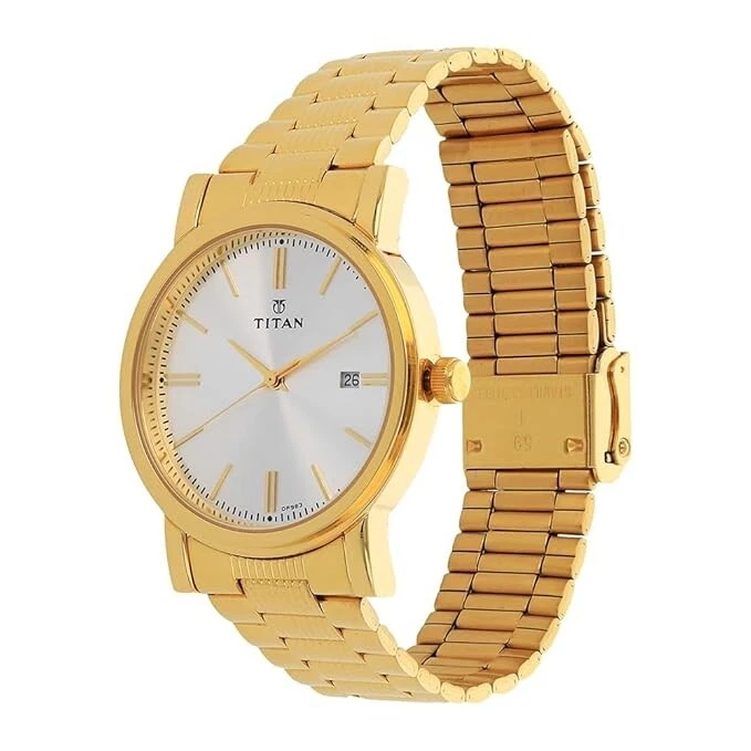 Reloj para hombre Titan analógico esfera blanca apagada NM1712YM02 / NL1712YM02 Foto 2 de 4