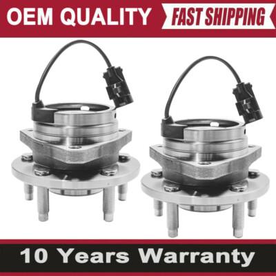 Pair 2 Front Wheel Hub Bearing for 2004-2008 2009 2010 2011 2012 Chevy Malibu CW