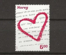 Norway 2005 NK 1557  MNH Valentines