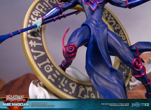Yu-Gi-Oh! PVC Statue Dark Magician Purple Version 29 cm NEU / OVP - Bild 13 von 24