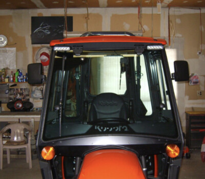 2-Magnetic Tractor Mirrors KUBOTA B JOHN DEERE,MOWERS,BACKUP RATED 350LBS
