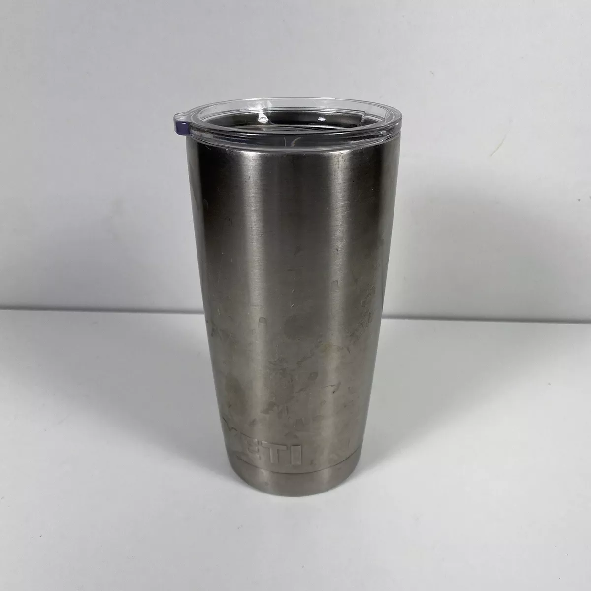 Yeti Rambler 20 Oz. Silver Stainless Steel Insulated Tumbler