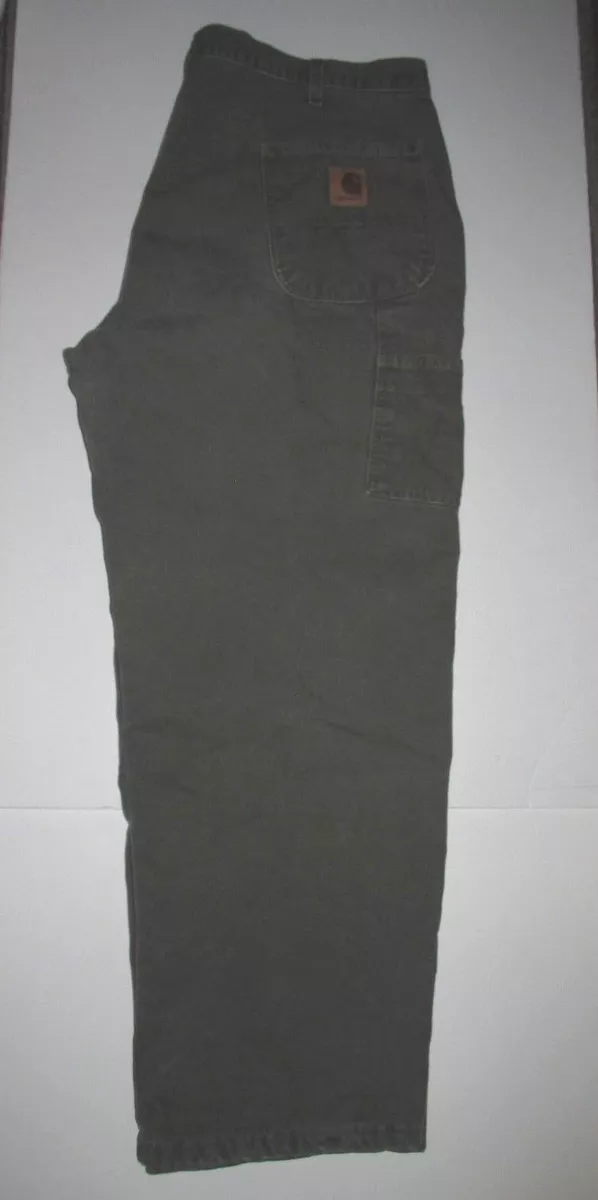 Carhartt flannel deals lined dungarees