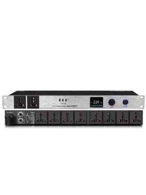 T-10 Professional 8-way power sequencer with filter