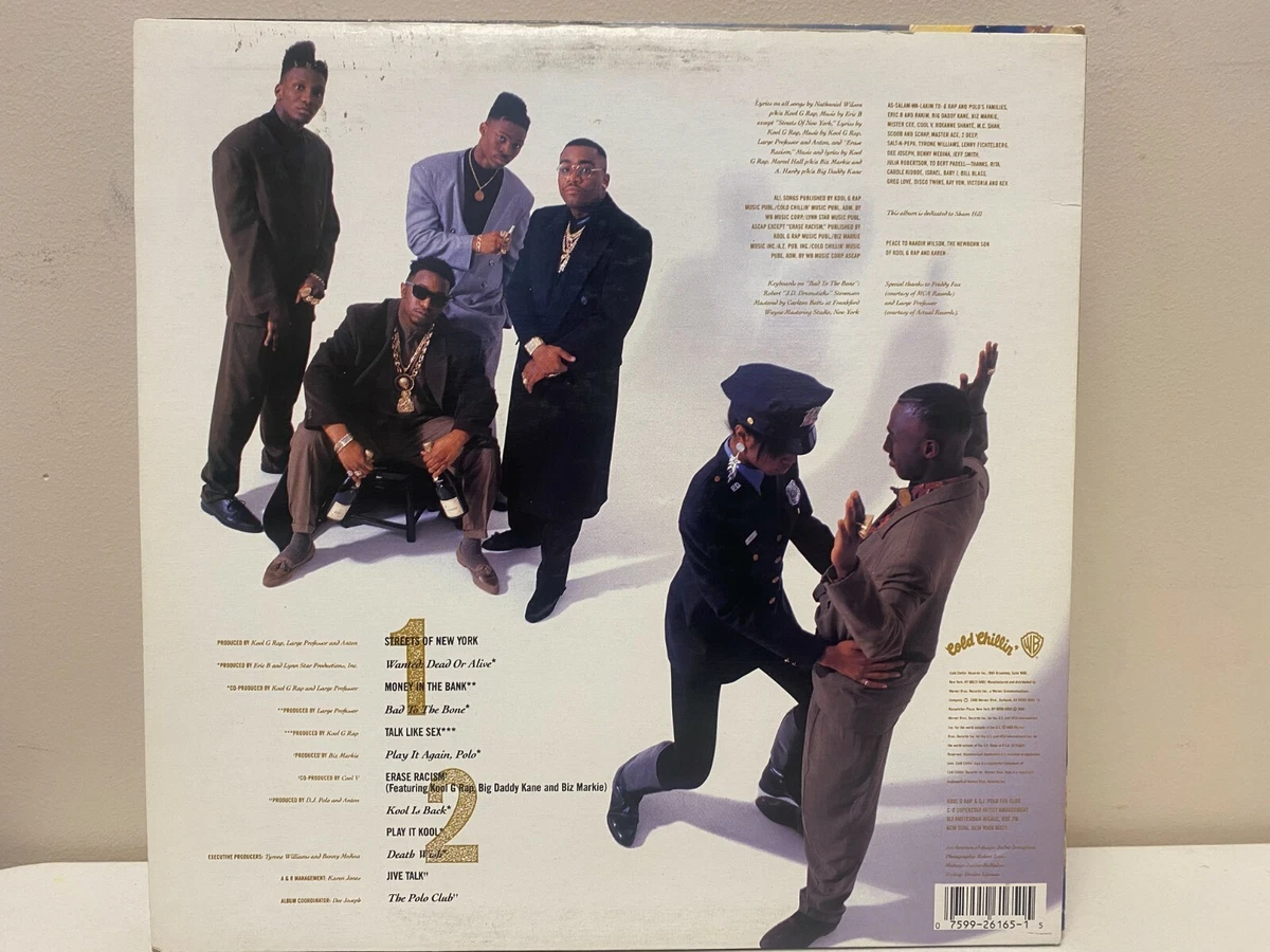 Kool G Rap & DJ Polo Wanted: Dead Or Alive LP 1990 Original | eBay