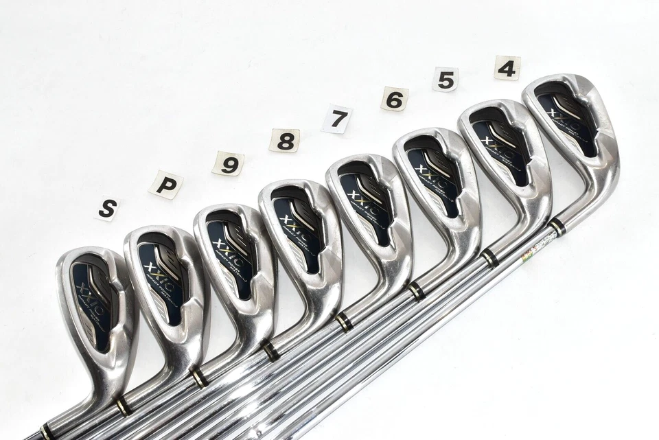 8p Dunlop XXIO 4-5-6-7-8-9-PW-SW RH NSPRO 950GH S Stiff Golf Iron Set Clubs Men - Image 2 of 4