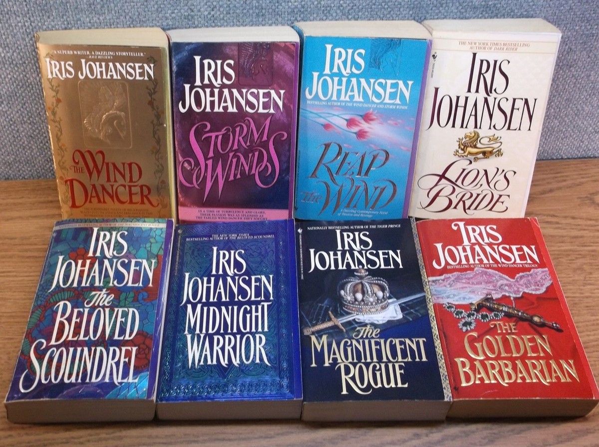 LOT Iris Johansen WIND DANCER Storm Winds Reap the Soundrel Rogue