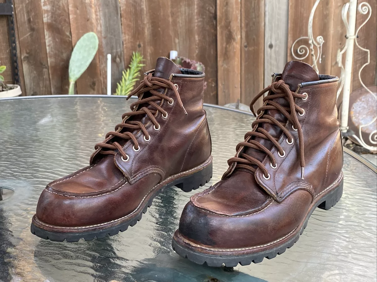 Red Wing Heritage Roughneck Boots Men's Size US 9.5 E2 8146