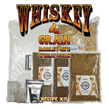 Kit Completo Fermentazione Whisky Mais, Orzo, Segale e Grano - 5 Galloni Mash Re