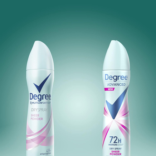 Advanced Antiperspirant Deodorant Dry Spray 72-Hour Sweat and Odor Protection...