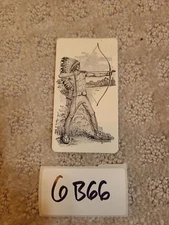 wyandotte 1933 Calendar Chief Of The Nations Cleaners Indian JB Ford Company 6B