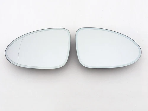 14-23 Original PORSCHE MACAN L+R SIDE VIEW MIRROR WIDE ANGLE GLASS AUTO DIM