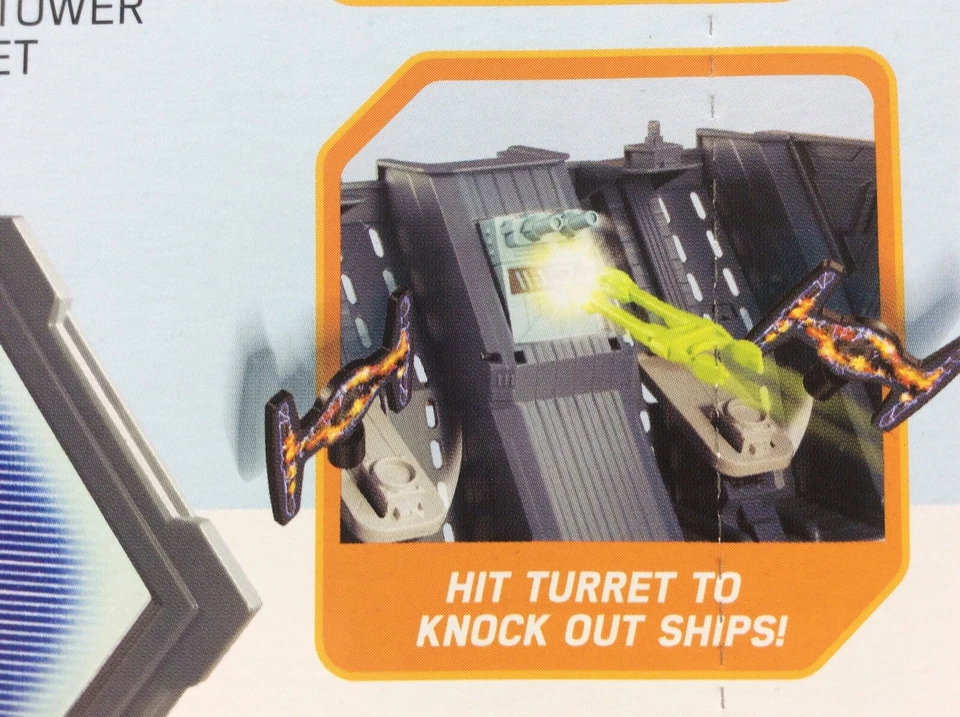 Hot Wheels Star Wars Force Awakens Die Cast Tie Fighter Blast-Out Battle con envío Foto 4 de 4