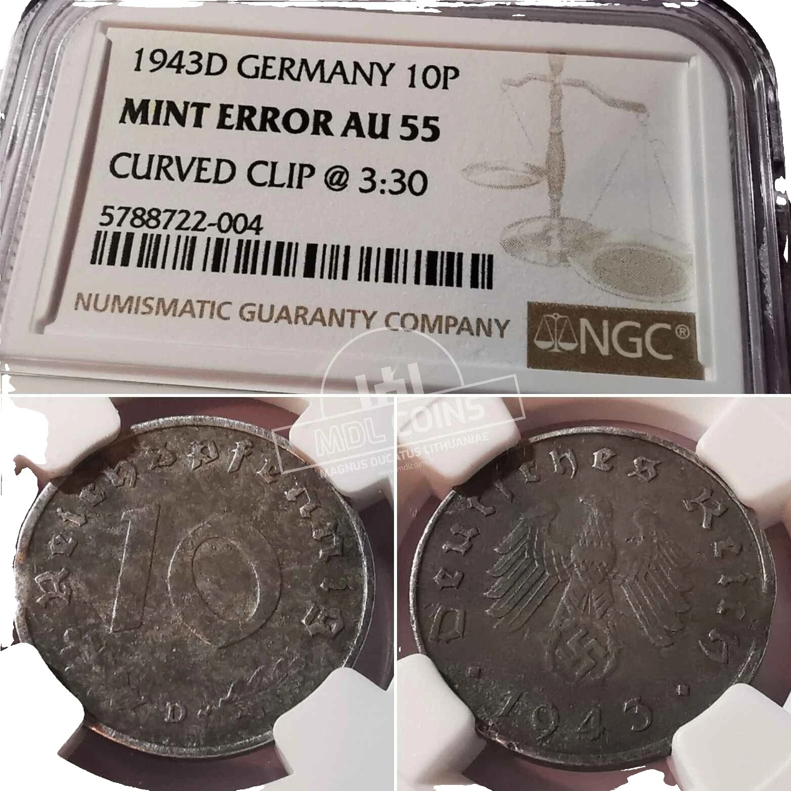 Silver 1943 Year German Coins