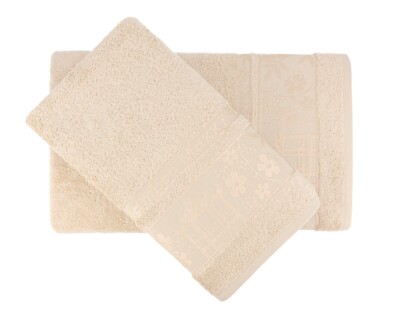 Turkish Bamboo Luxury Towel Set of 2 in Gift Box. (Max)
