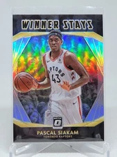 2020-21 Optic Basketball Pascal Siakam Winner Stays HOLO #13 Toronto Raptors A2F