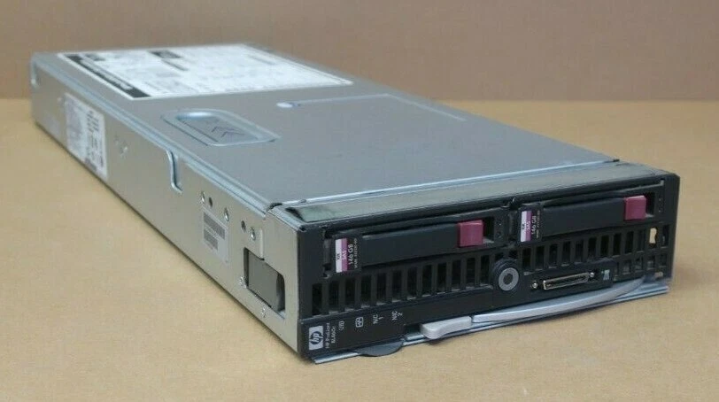HP ProLiant BL460c Blade Server 2x Quad-Core E5440 4GB Ram 2x 146GB HDD AK502A - Image 3 of 4