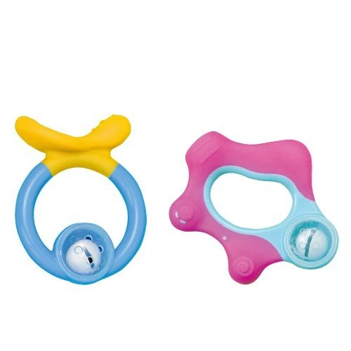 Munch Teether 桃子三叶草 3 个月发货 全新 日本鸽子 Specky 适用于 — 第 3/4 张图片