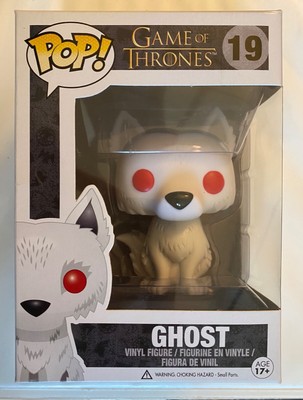 Funko Pop! Game of Thrones - Ghost (Dire Wolf) #19 Vinyl Figure 849803038762 | eBay