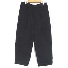 Y's Yohji Yamamoto Sarouel Pants YQ-P10-028 Size 2 Black Women USED