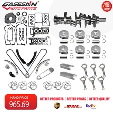 AJ126 306PS 3.0L Head Gasket Set Timing Chain Piston For 13-20 Land Rover Jaguar