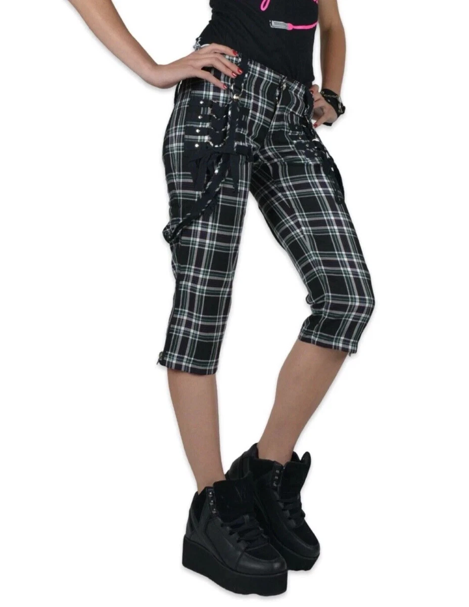 Checked Punk Pants for Women for sale | eBay