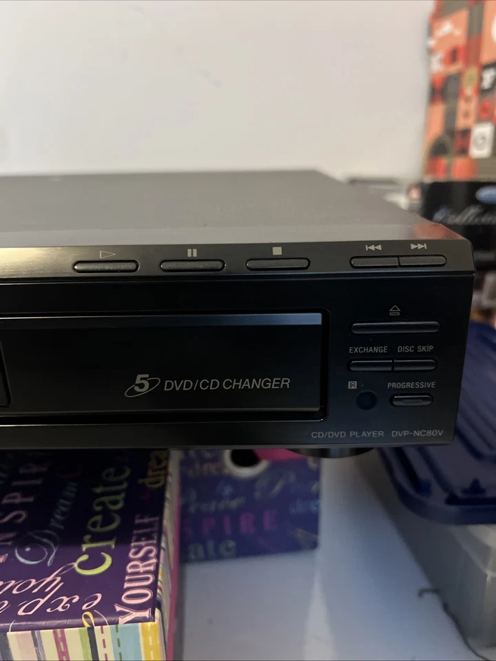 Sony DVP-NC80V Super Audio CD/DVD/SACD Player 5-Disc Changer -No Remote - Image 2 of 4