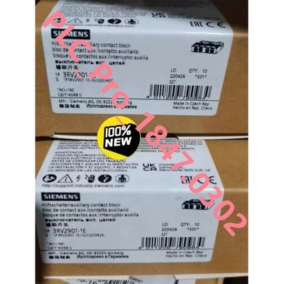 10PC/Box Brand New Unopened   3RV2901-1E  3RV 2901-1E  Fast delivery *gi
