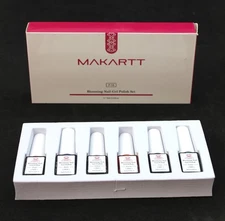 Makartt P-34 Blooming Nail Gel Polish Set (6 Colors)