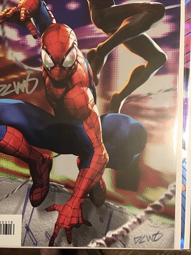 The Spectacular Spider-Man #3 1:25 Derrick Chew Variant Marvel Signed with COA - Picture 4 of 6