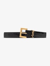 Saint Laurent La Prima Monogram Belt 554465 DND0J 1000 142785694
