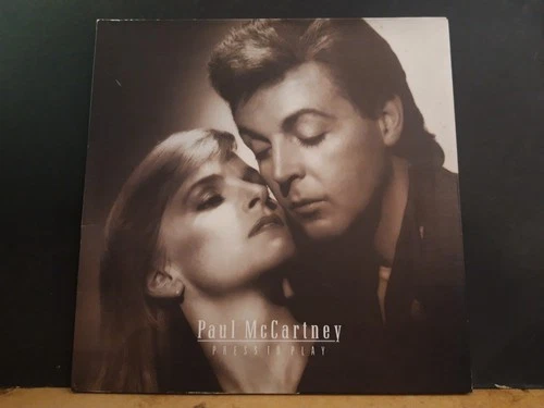 PAUL McCARTNEY  Press To Play  LP  UK 1st. pressing  1986  Great!