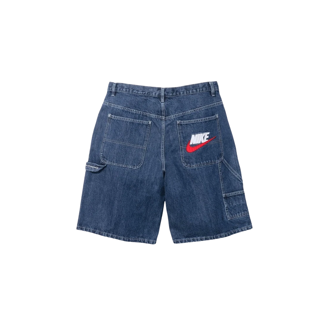 Short en denim indigo Supreme x Nike   24SS