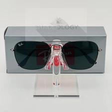 New Ray-Ban RB3136 Caravan 3136 Frame G-15 Green Lenses Sunglasses 58mm w/ Case