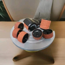 Stampin Up Wheel Stampin Around Rollergraph with handle  1" & 2"  Lot Of 7