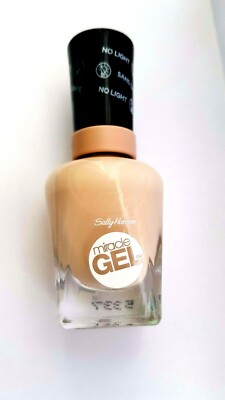 Sally Hansen Miracle Gel Nagellack BARE DARE NUDE FULL SIZE CLEARANCE SPECIAL 