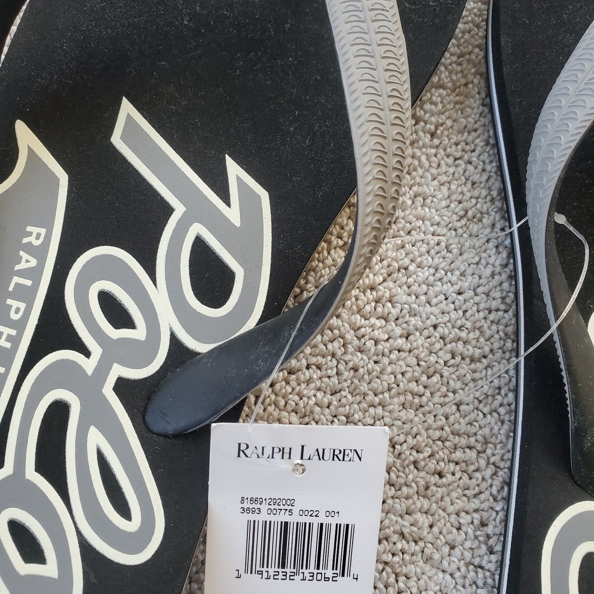 Polo Ralph Lauren Mens Whittlebury Flip Flops Thongs sandals 
