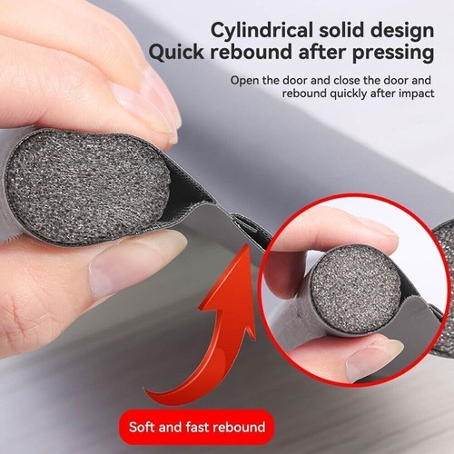 Double Side Seal Strip Draught Excluder Stopper Door Bottom Guard Waterproof New - Picture 12 of 25