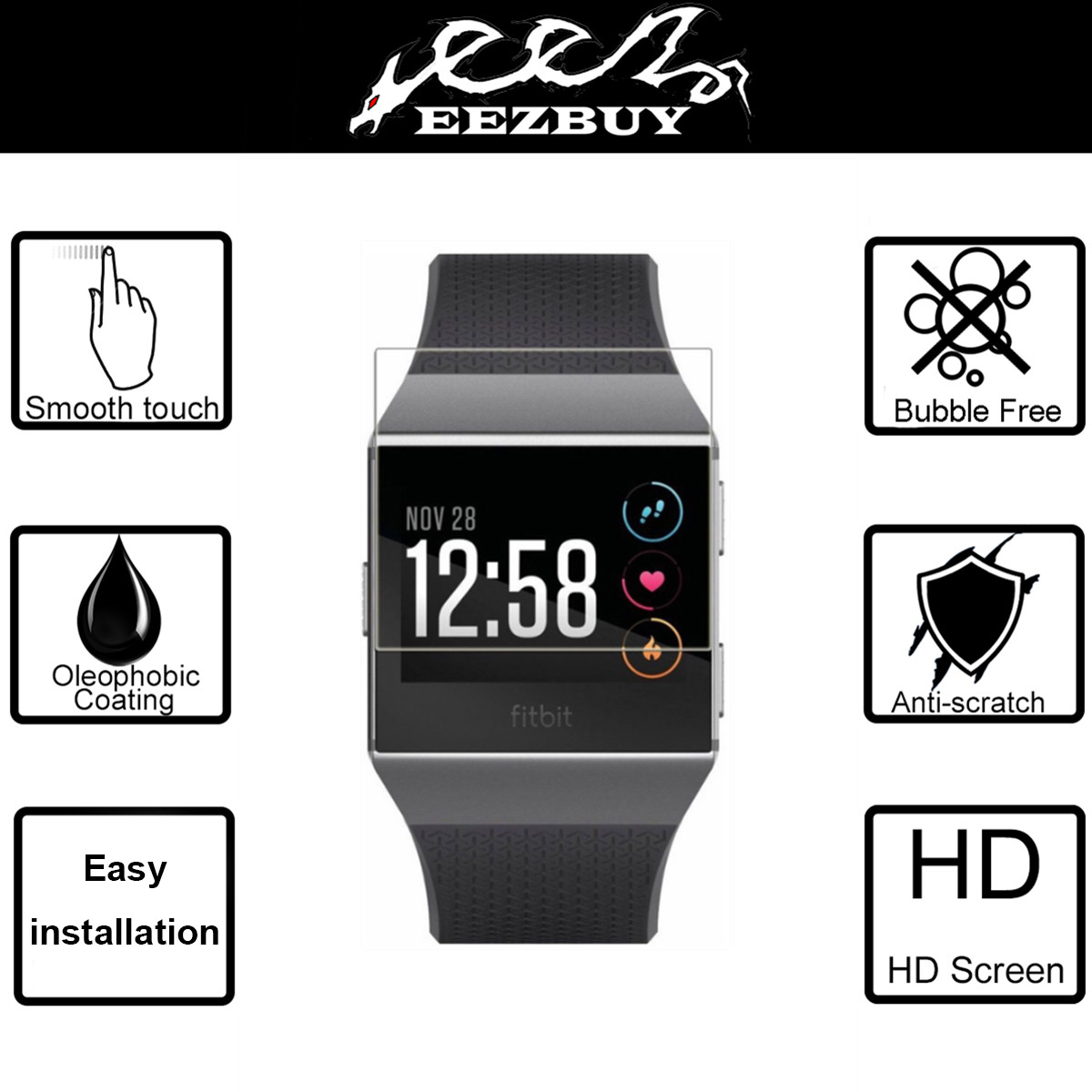 smartwatch fitbit display blank