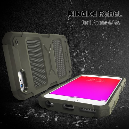 Für iPhone 6 Plus / 6S Plus Ringke [REBEL] Stoßfest TPU Schutzhülle Case Cover - Bild 14 von 27
