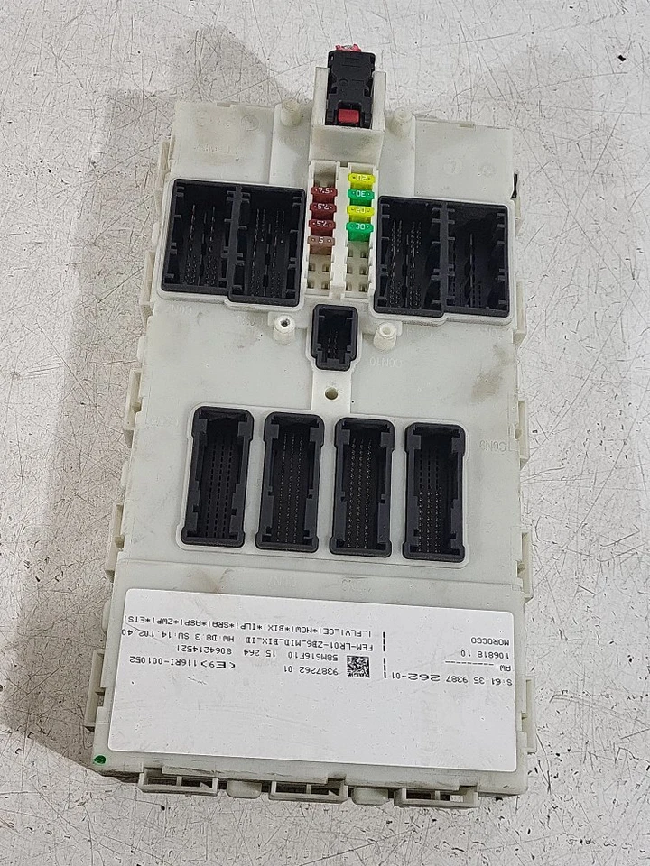 Módulo de controle de corpo Bmw F20 1 Series M Sport 2015-2019 9387262 M87 - Imagem 4 de 4