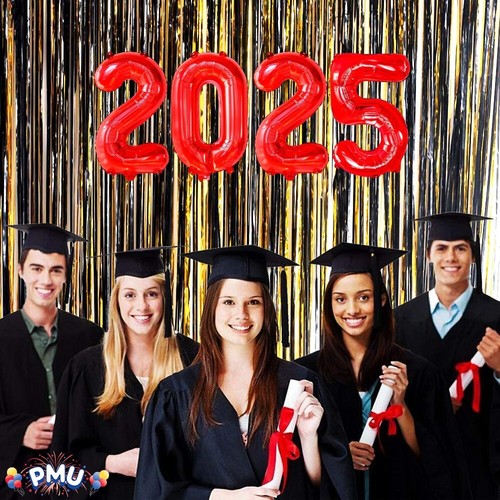 PMU New Year's Eve Party "2025" 16 & 40 in Number Mylar Balloons (4/pkg) Pkg/1 - Picture 24 of 73