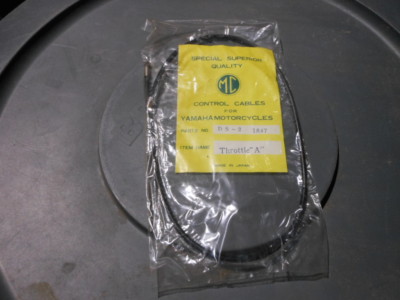 NOS Yamaha Throttle Cable YDS2 – Vintage NOS Part 1849