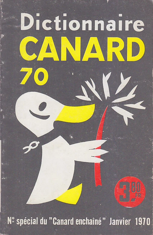 C1 Canard Enchaine DICTIONNAIRE CANARD 70 Janvier 1970 Port Inclus - Photo 1/1