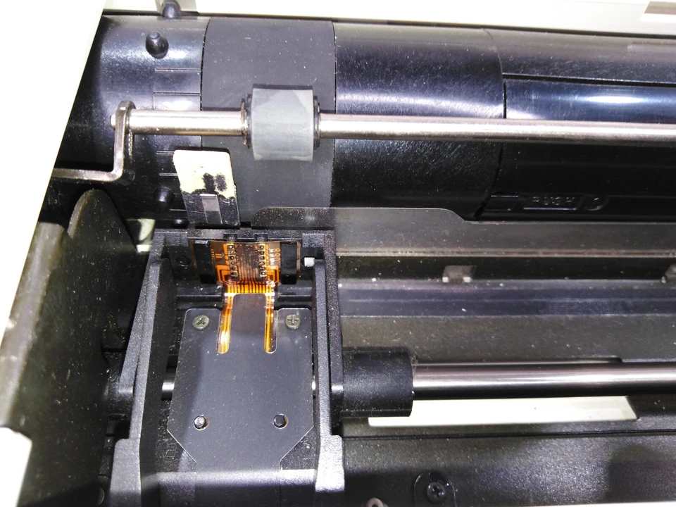 Impresora de inyección de tinta portátil Kodak Diconix puerto paralelo modelo 150 sin cabezal de impresión Foto 3 de 4