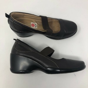 Naturalizer League Mary Jane Dress Shoes Heels Brown Leather Womens 8W A34-10 | eBay