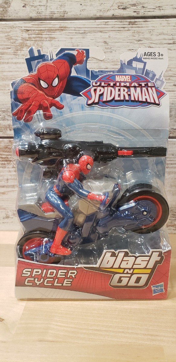 2013 Hasbro Marvel Ultimate Spider-Man Blast N Go Spider Cycle