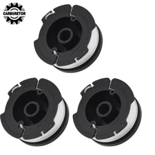 3 Pack 30FT 0.065" Trimmer Spools For Black And Decker LST420 LST136 MTC220